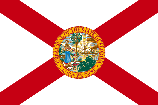 The state flag of Florida