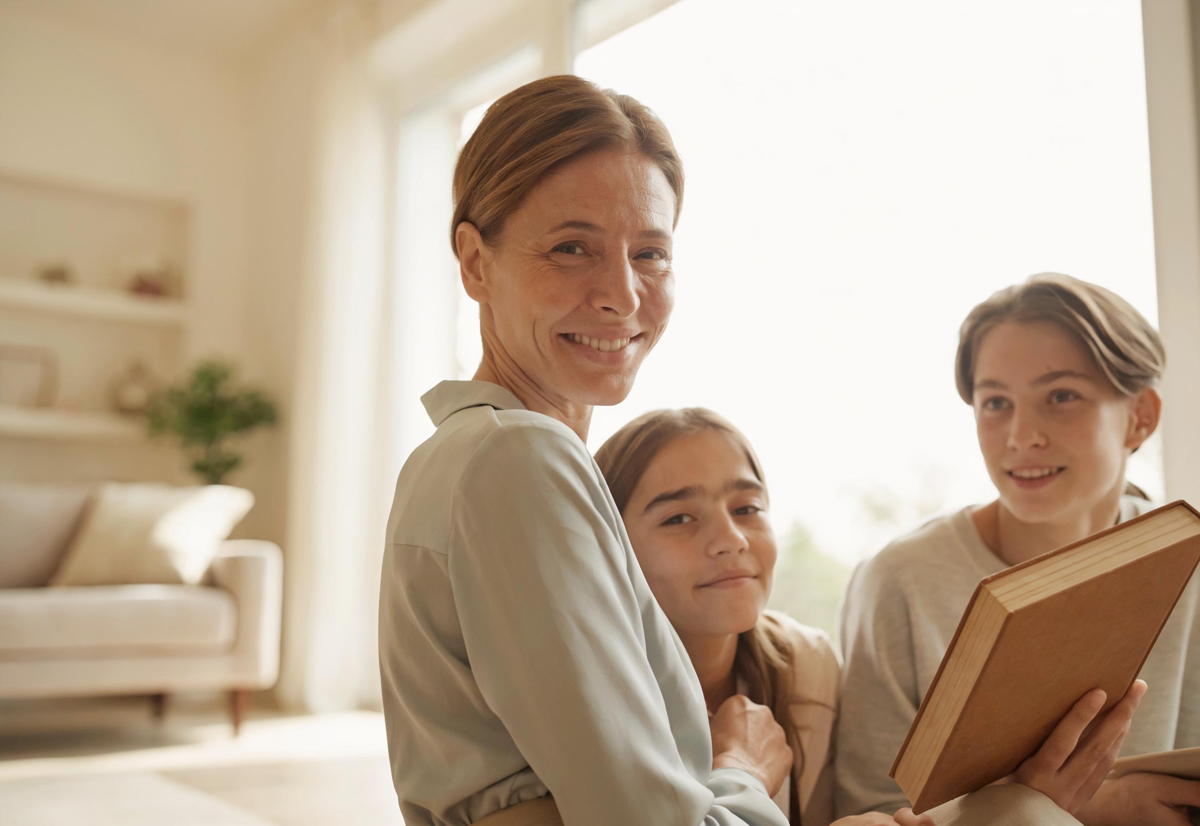A Florida family at home